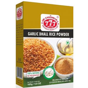 Buy 777 Garlic Dhall Rice Powder 165G Online