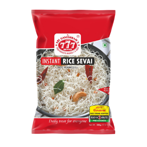 Buy 777 Instant Rice Sevai (Rice Vermicelli) 200g Online