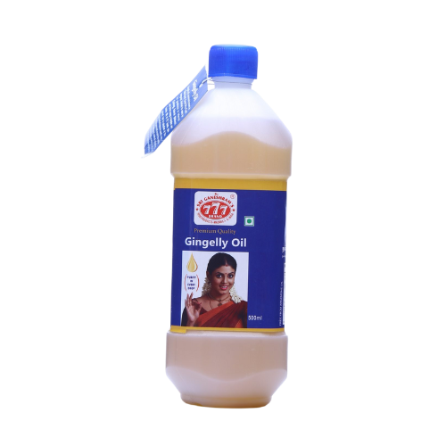 Buy 777 Cold Pressed Gingelly (Sesame) Oil 500ml Online