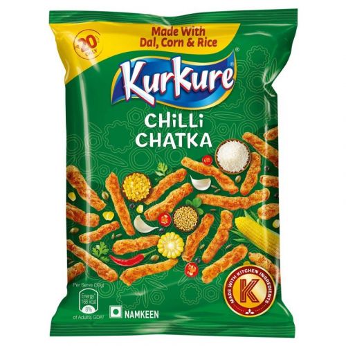 Buy KURKURE CHILLI CHATKA Online in UK