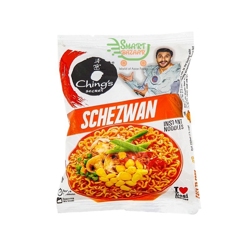 Buy Chings Schezwan Instant Noodles 60G (4 For Â£1) Online