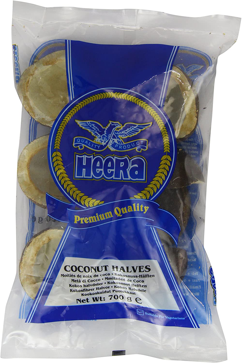 Buy Heera Coconut Halves 300g (Dry Coconut - Copra) Online