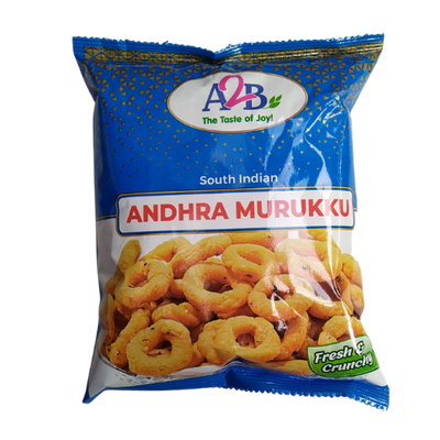 A2B Andhra Muruku 200g – authentic crunchy South Indian snack
