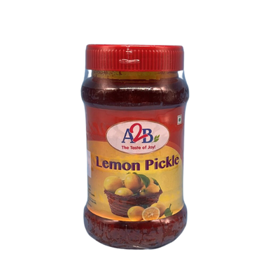 A2B Lemon Pickle 400g – authentic South Indian pickle from Adyar Ananda Bhavan