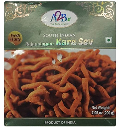 A2B Rajapalayam Karasev 200g – spicy South Indian crunchy snack from Adyar Ananda Bhavan