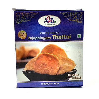 A2B Rajapalayam Thattai 200g – traditional South Indian crispy snack