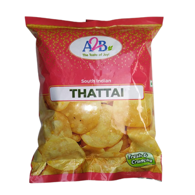 A2B Thattai 200g – authentic South Indian crispy rice flour snack from Adyar Ananda Bhavan
