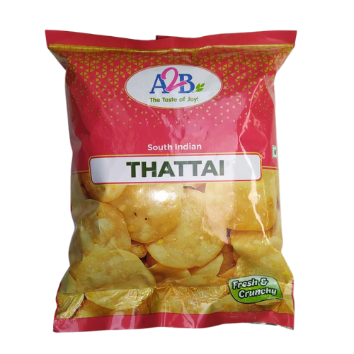 A2B Thattai 200g – authentic South Indian crispy rice flour snack from Adyar Ananda Bhavan
