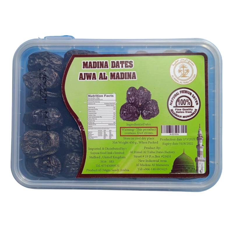 buy ajwa al madina dates online, Lakshmi Stores, UK