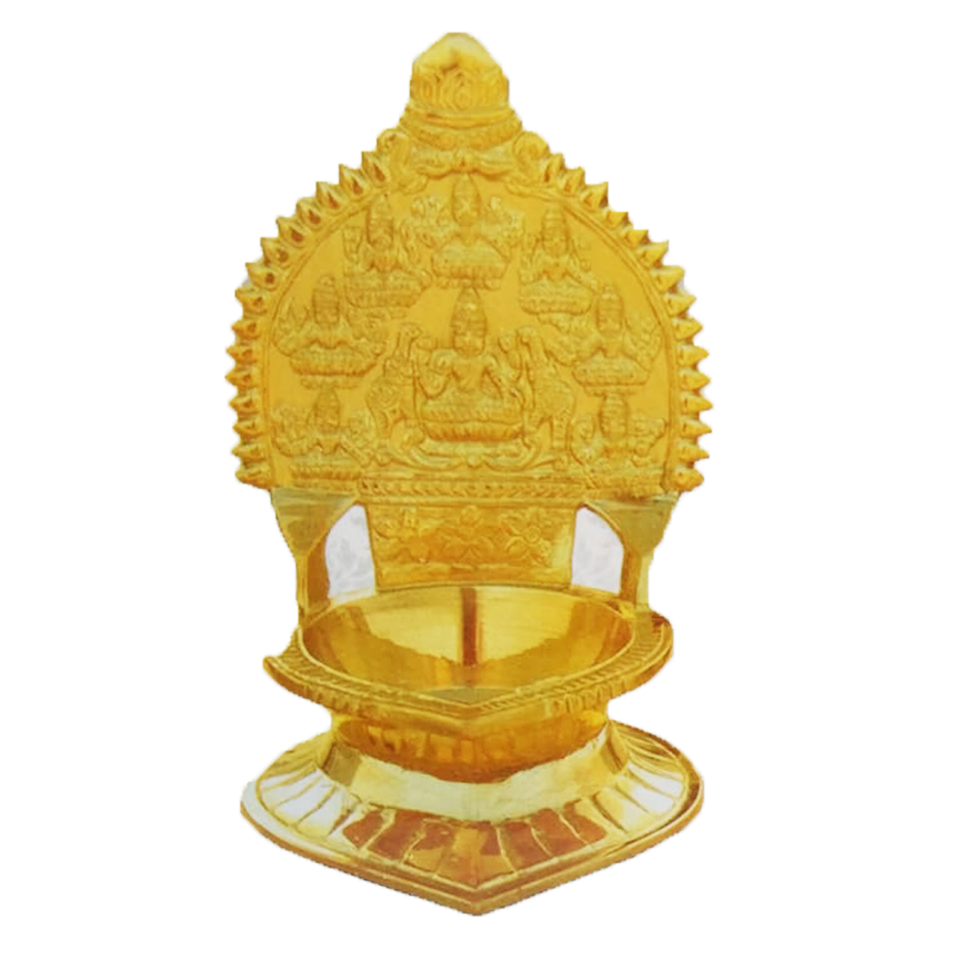 Buy Brass Astalakshmi Vilakku Size 4 online