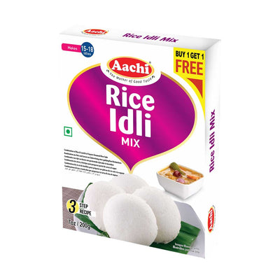 Aachi Rice Idli Mix 200g – Instant mix for soft and fluffy South Indian idlis.