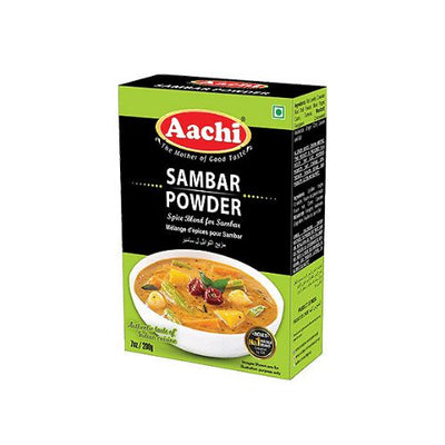 Aachi Sambar Powder 100g – Authentic South Indian spice mix for traditional sambar.