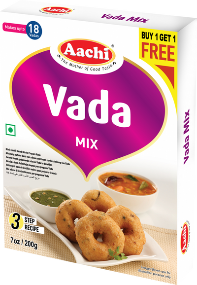 Aachi Vada Mix 200g – Instant South Indian lentil fritter mix for crispy vadas.