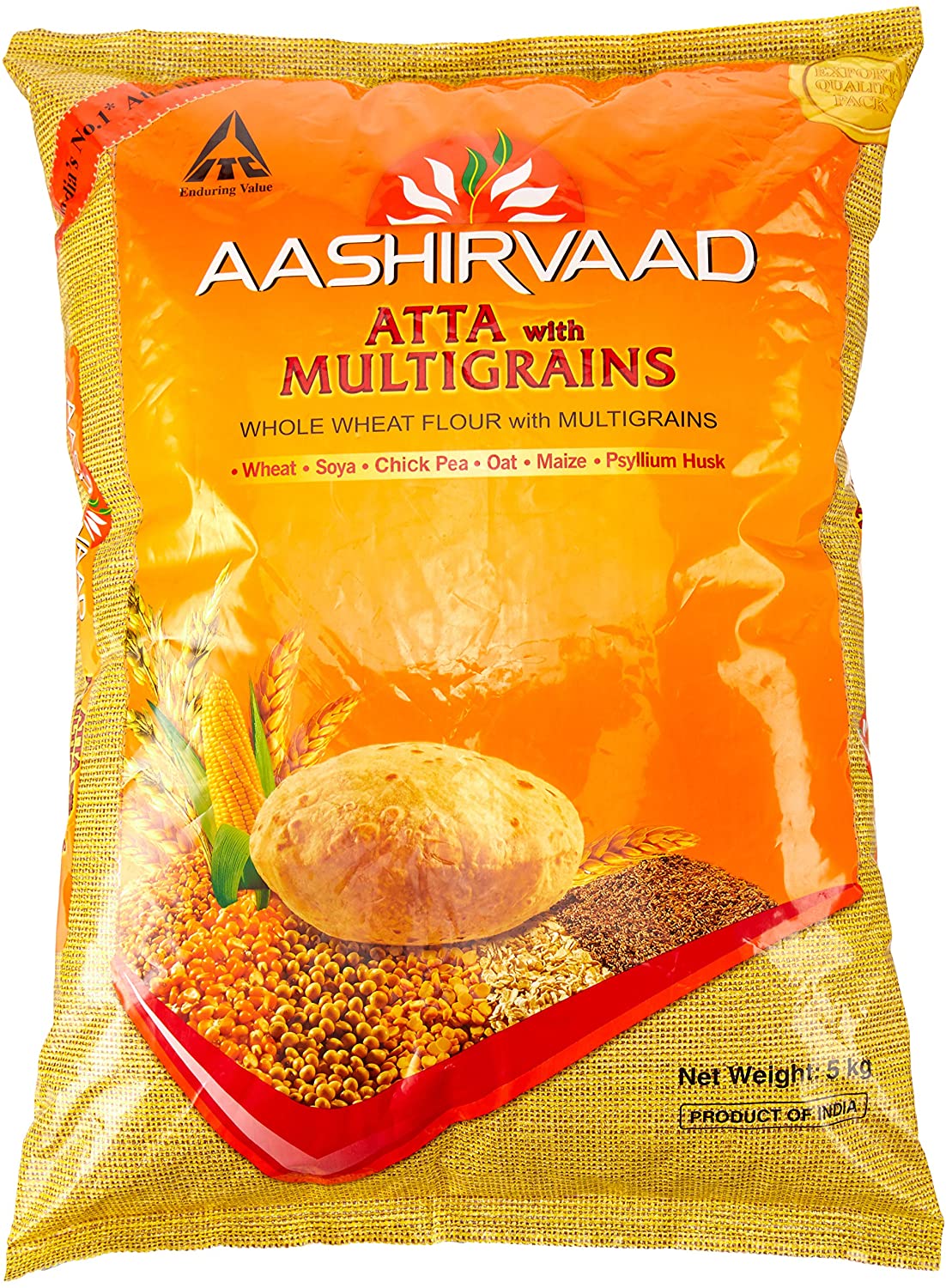 Buy Aashirvaad Multigrain Atta 2kg Online