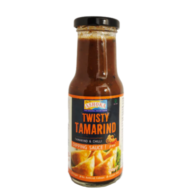 Ashoka Twisty Tamarind Dipping Sauce 240g – Tangy sauce for snacks.