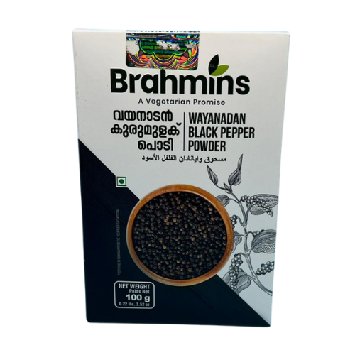 Buy Brahmins Wayanadan Black Pepper Powder  Online from Lakshmi Stores, UK