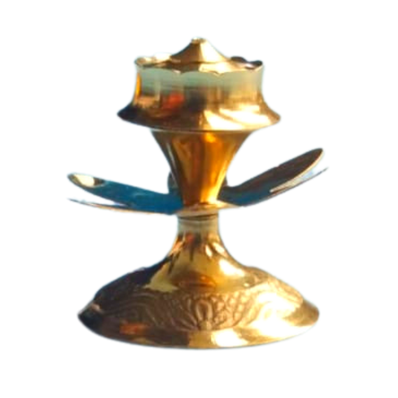 BRASS AGARPATHI STAND - 2 INCHES