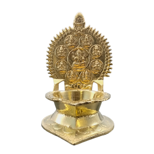 Buy Brass Astalakshmi Vilakku Size 6 online