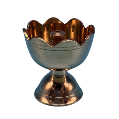 Buy Brass Lamp Lotus Shape From Lakshmi Stores