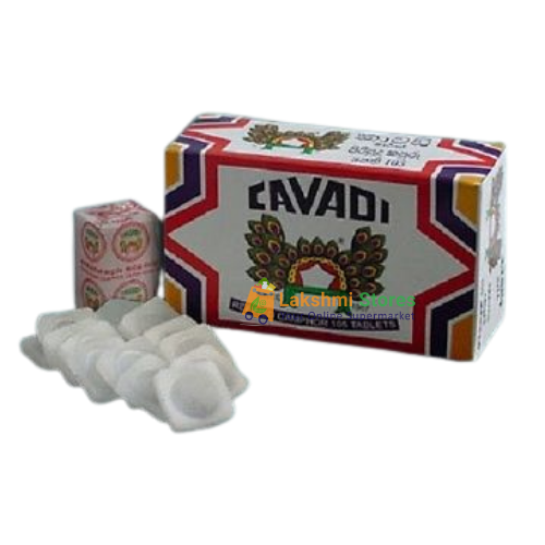 Buy Cavadi Camphor (Karpooram) 105 Tablets Online