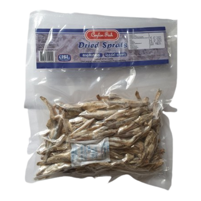 Buy Ceylon Dried Sprats (Headless)  Online from Lakshmi Stores, UK