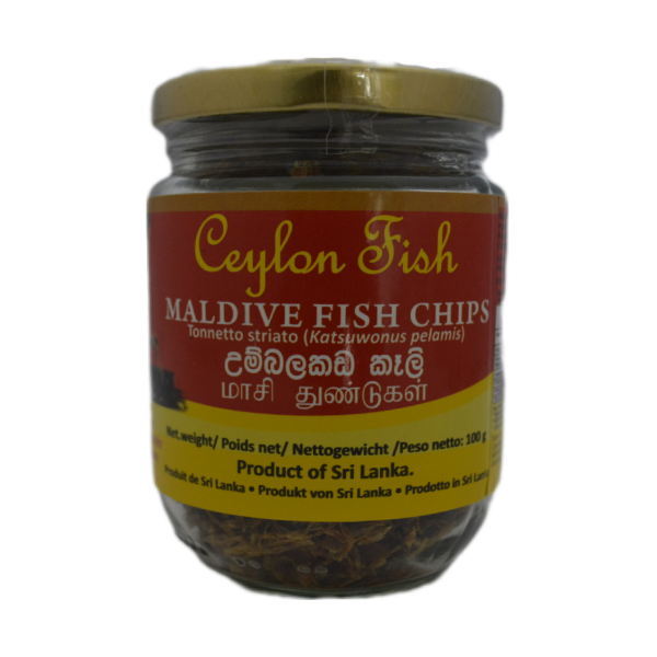 Buy Ceylon Fish Maldive Fish Chips 180g (Large) Online