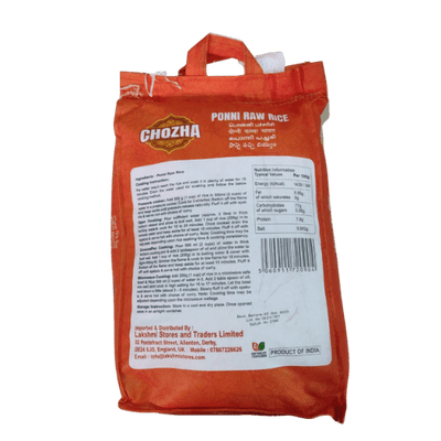 Buy  Premium Quality Ponni  Raw Rice  Online in  UK