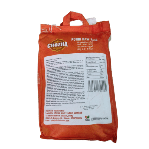 Buy  Premium Quality Ponni  Raw Rice  Online in  UK