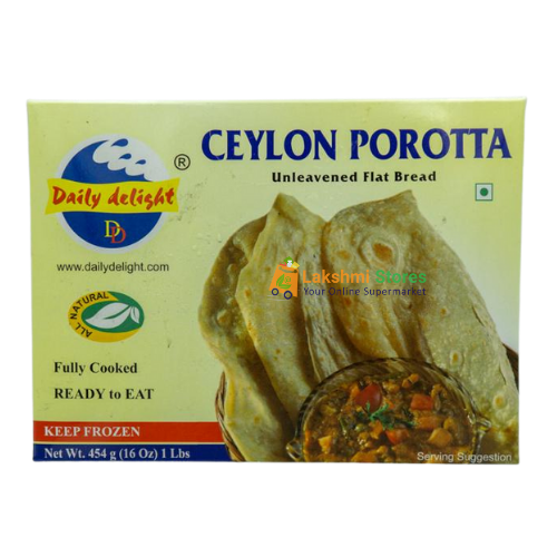 Buy DAILY DELIGHT FROZEN CEYLON PAROTTA Online in UK