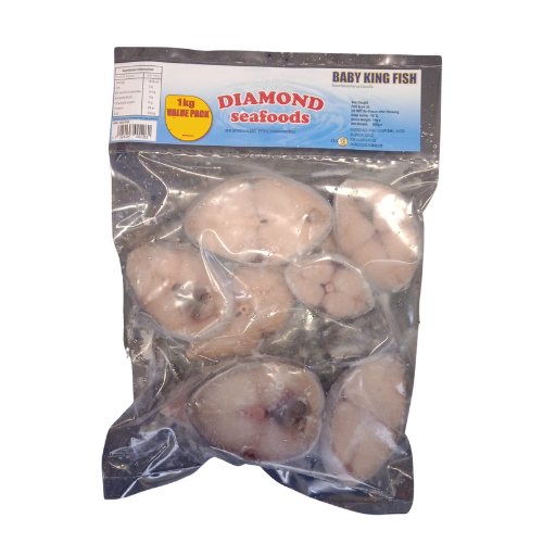 Buy Diamond Foods Frozen Baby King Fish 1kg Online