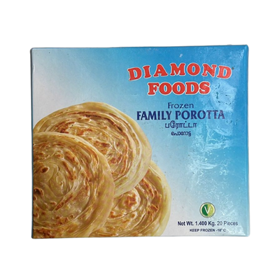 Buy Diamond Foods Frozen Family Parotta Online From Lakshmi Stores