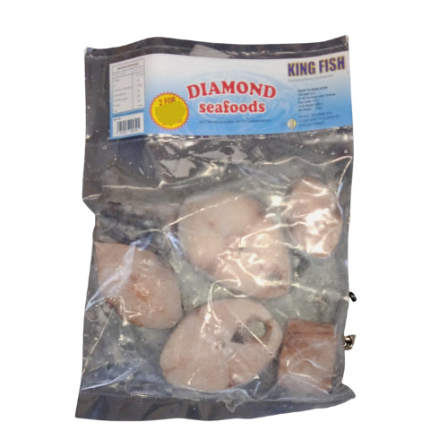 DIAMOND FOODS FROZEN KING FISH 500G Lakshmi Stores UK
