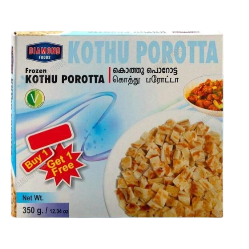Buy Diamond Foods Frozen Kothu Parotta 350g Online