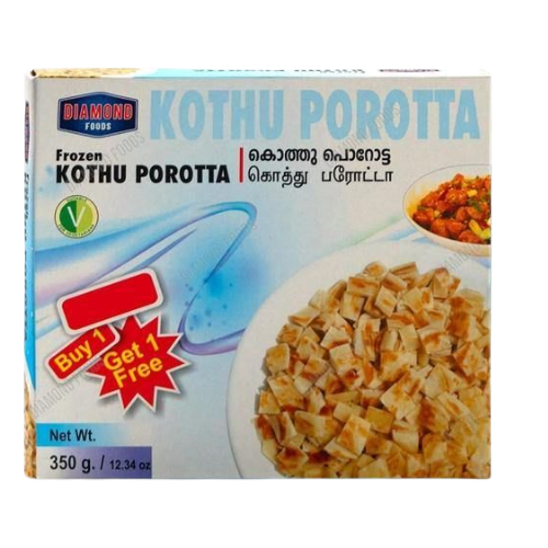 DIAMOND FOODS FROZEN KOTHU PAROTTA 350G (BUY 1 GET 1 FREE)