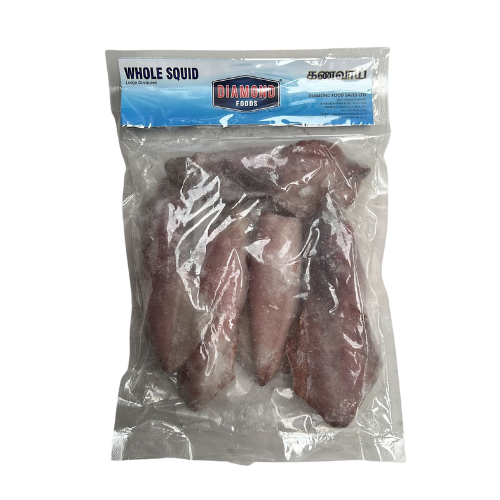 Buy Diamond Foods Frozen Squid whole 1kg online