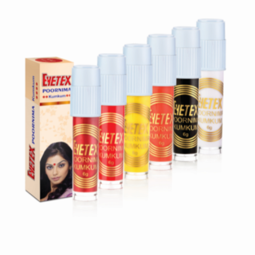 EYETEX LIQUID BINDI (POTTU) 5G - RED