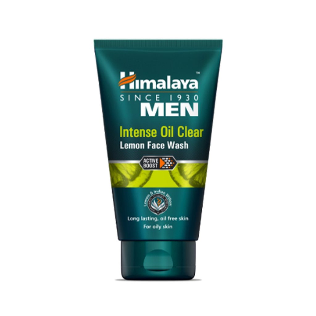 Buy Himalaya Intense Oil Clear Lemon Mens Face Wash 100ML Online