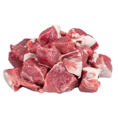 Buy Pre-Order Fresh Diced Boneless Mutton 1Kg Online