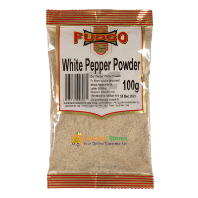 Buy FUDCO WHITE PEPPER POWDER Online in UK