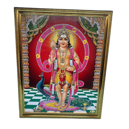 Buy God Photo Murugan A4 Size Frame From Lakshmi Stores