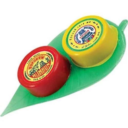 Buy Gopuram Manjal Kumkum Set With Banana Leaf Online