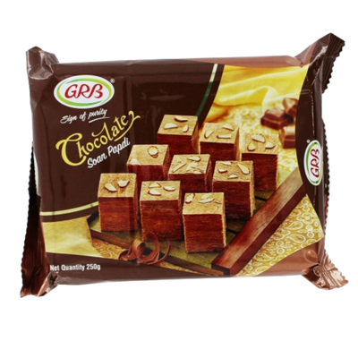 Buy GRB Chocolate Soan Papdi Online from Lakshmi Stores, UK