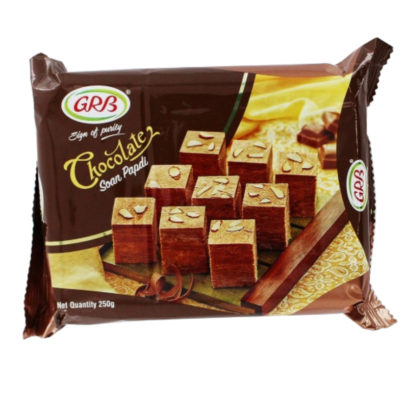 Buy GRB Chocolate Soan Papdi Online from Lakshmi Stores, UK