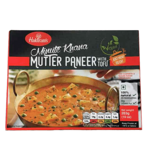 Buy Haldirams Frozen Mutter Paneer 283g Online