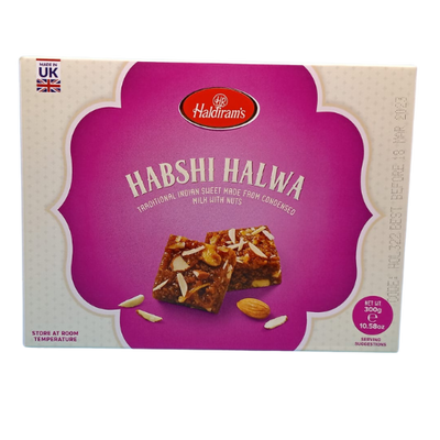 HALDIRAMS HABSHI HALWA 300G Online from Lakshmi stores, UK
 