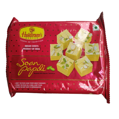 Buy Haldirams Soan Papdi  Online from Lakshmi Stores, UK
 