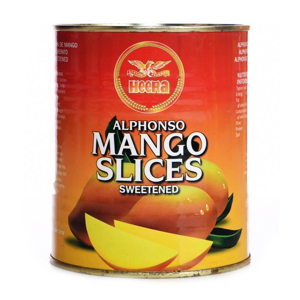 Buy HEERA ALPHONSO MANGO SLICES 850G Online