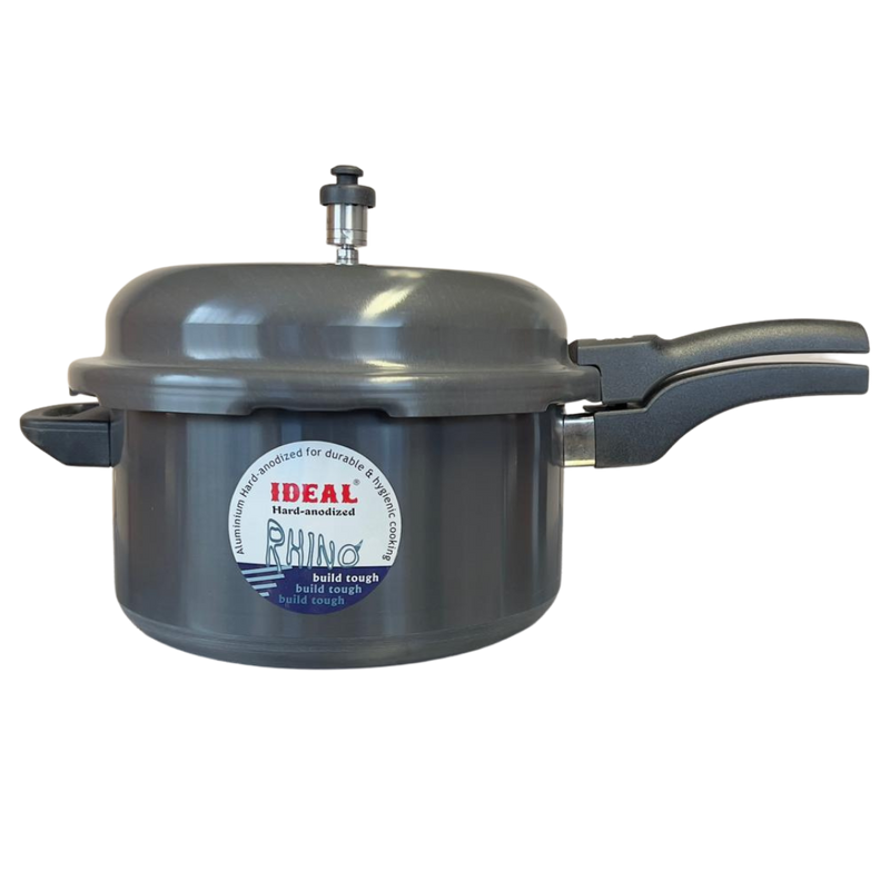 IDEAL HARD ANODIZED PRESSURE COOKER STAINLESS STEEL 7.5LTR