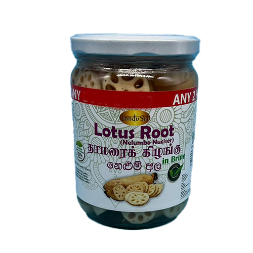 Buy INDU SRI LOTUS ROOT IN BRINE 550G Online