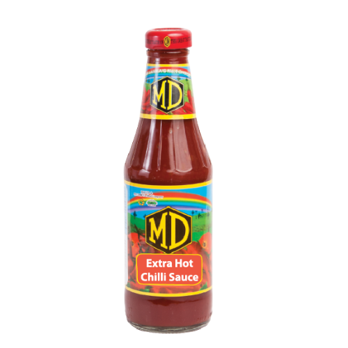 Buy MD Extra Hot Chilli Sauce 400G Online